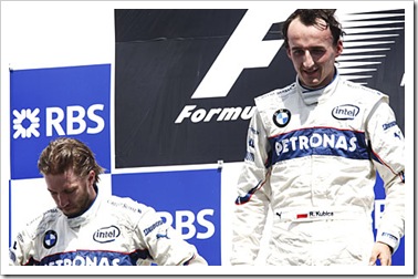 Kubica & Heidfeld - BMW's First 1-2 Finish