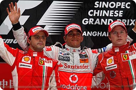 Chinese Grand Prix - Top Three
