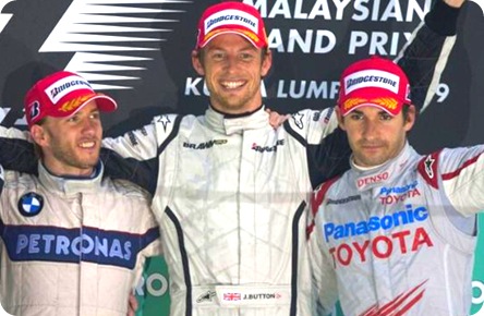 Malaysian Grand Prix Podium