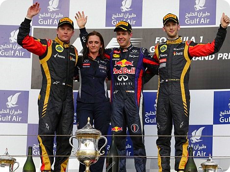 2013 Bahrain Grand Prix Winners
